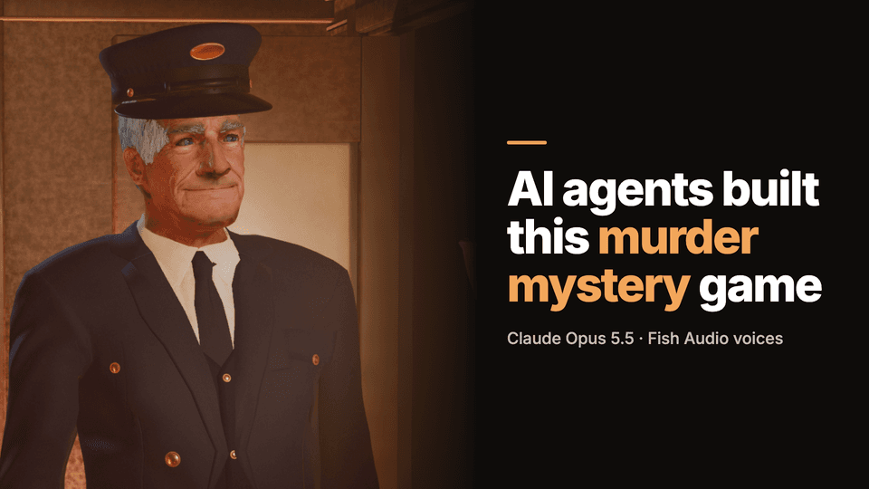 How I Built a Murder Mystery Game With a Team of Claude Agents