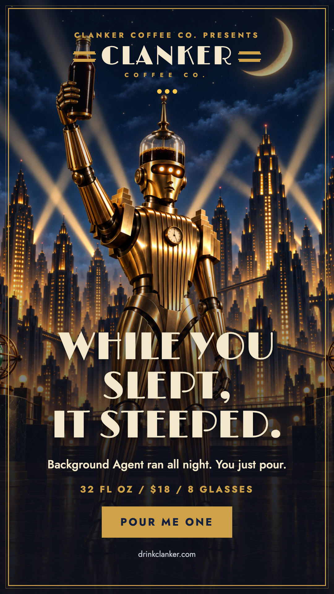 While you slept it steeped story ad