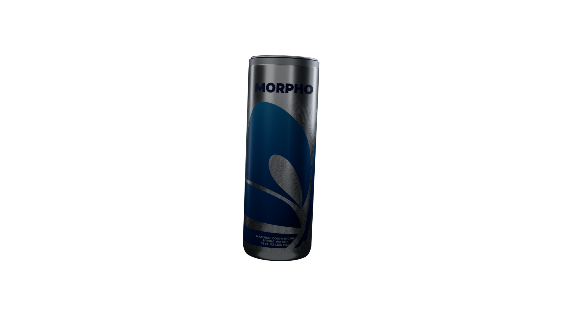 MORPHO Still 12 oz silver can